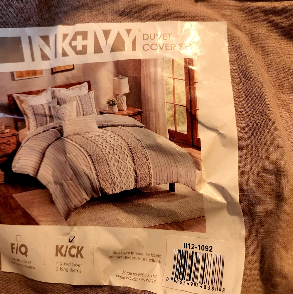 Duvet Cover Set Ink+Ivy